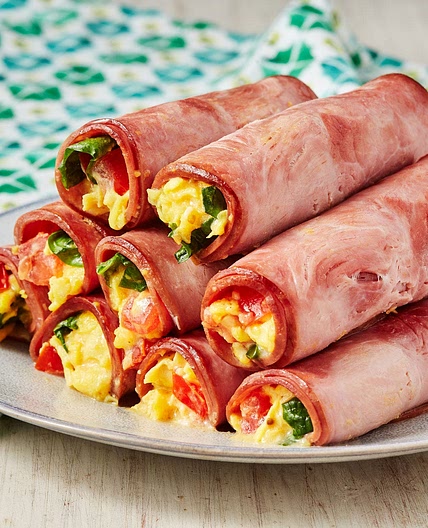 Ham Egg & Cheese Roll-Ups
