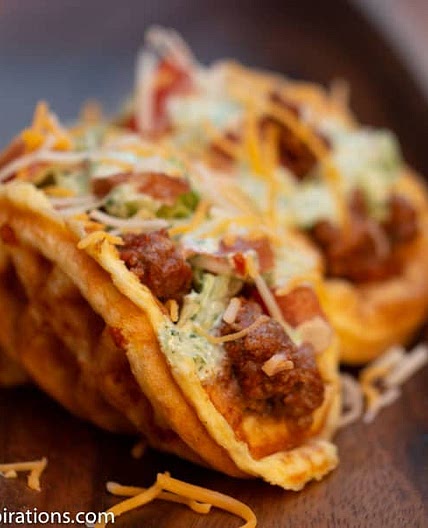 Keto Taco Chaffle Recipe