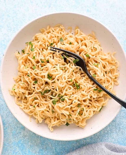 Garlic butter Ramen Noodles