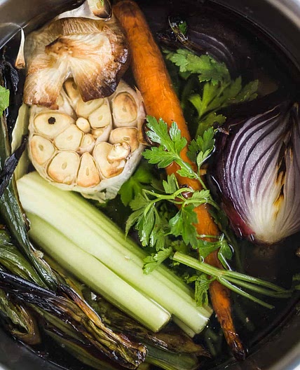 Instant Pot Beef Bone Broth - Whole30, Paleo