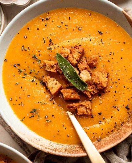 Butternut Squash Apple Soup