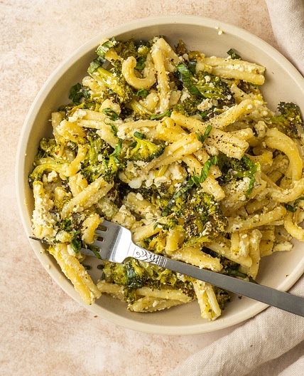 Baked Feta and Broccoli Pasta