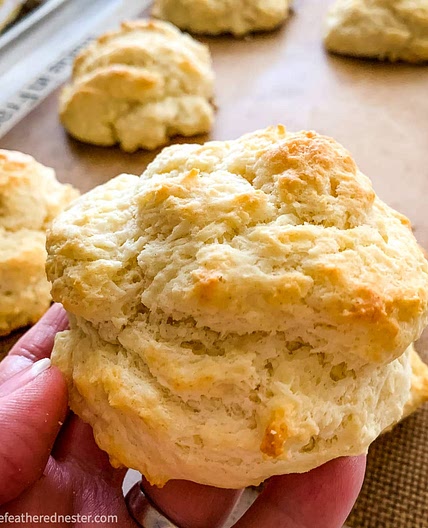 Self Rising Flour Drop Biscuits