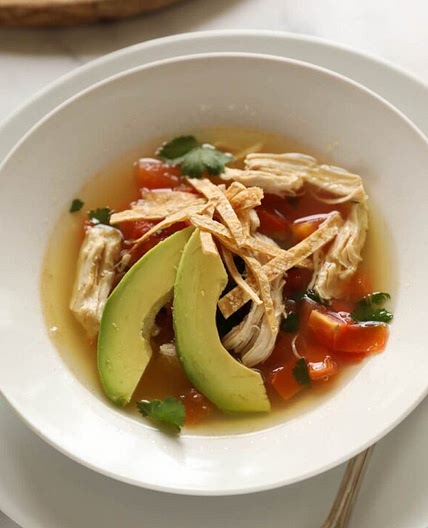 Healthy Chicken Tortilla Soup Recipe