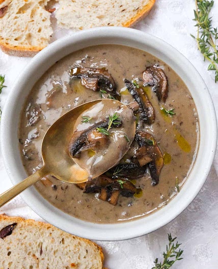 Mushroom Soup without Cream