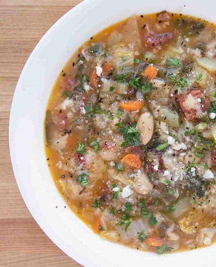 Tuscan Bread Soup - Authentic Ribollita Recipe