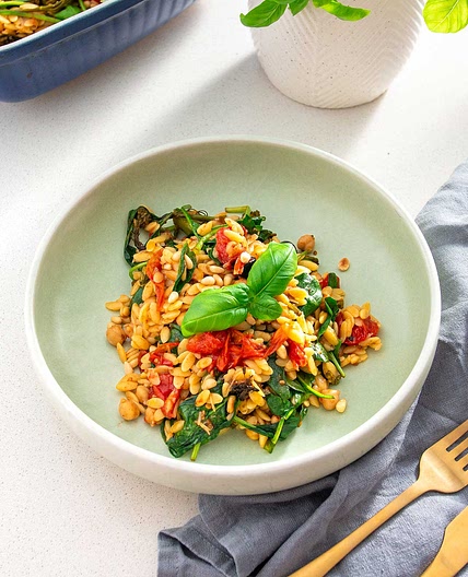 Easy Mediterranean Orzo Recipe