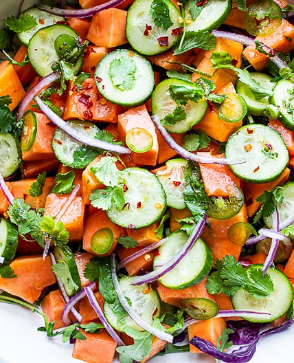 Mexican Papaya Salad