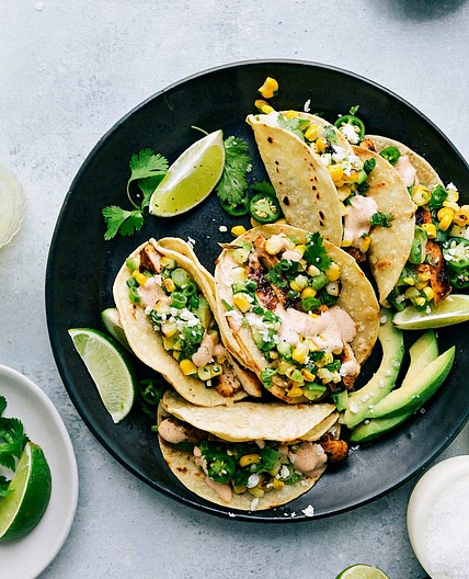 Mexican Street Corn Tacos