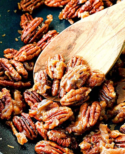 5 Minute Perfect Caramelized Nuts