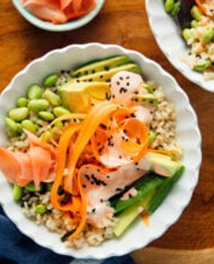Veggie Sushi Bowls