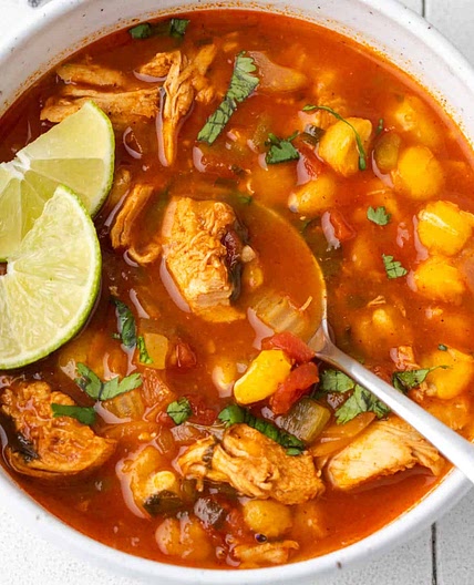 (Copycat) Chili's Southwest Chicken Soup Recipe