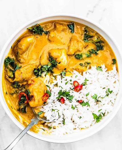 Crockpot Thai Chicken Curry Recipe