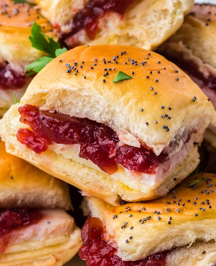 Turkey Cranberry Sliders