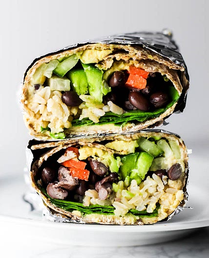 Hummus Veggie Wrap
