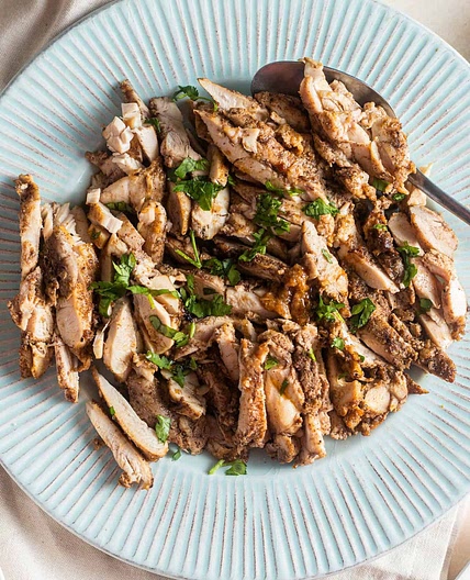 Oven-Roasted Chicken Shawarma