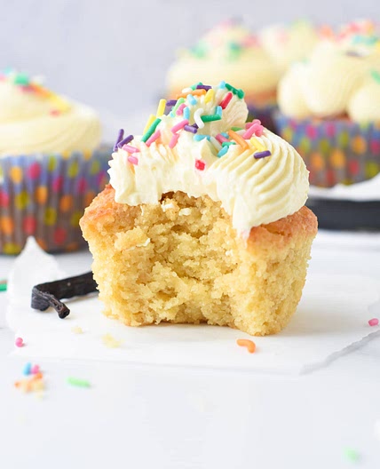 Almond Flour Cupcakes