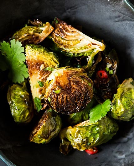 Momofuku's Roasted Brussels Sprouts With Fish Sauce Vinaigrette
