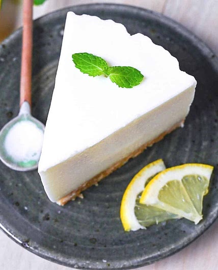 Japanese Style Lemon Rare Cheesecake (no bake)