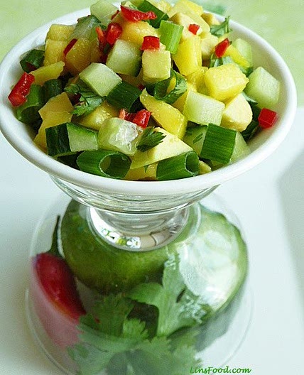 Mango and Avocado Salsa