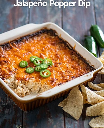 Keto Baked Jalapeno Popper Dip