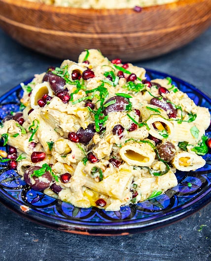 Baba Ganoush Pasta Salad