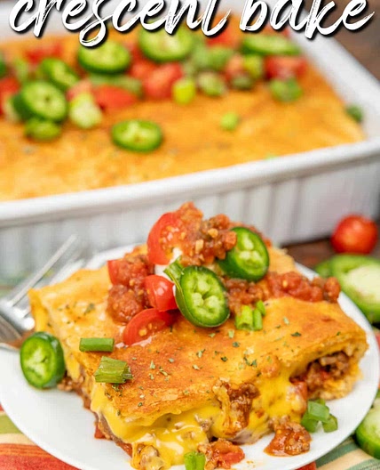 Crescent Taco Bake