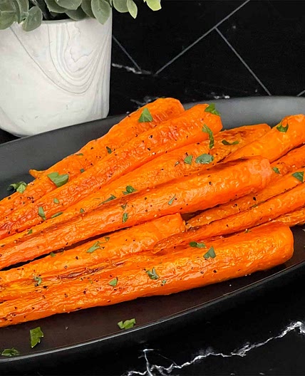 Roasted Whole Carrots Recipe