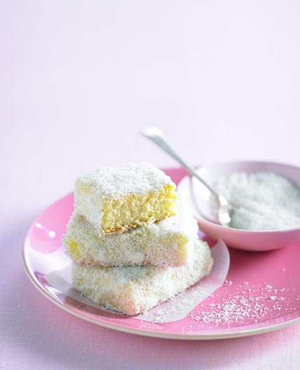 Lemon-lime lamington squares