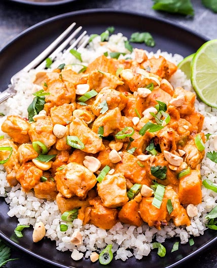 Skillet Thai Chicken and Sweet Potato Curry