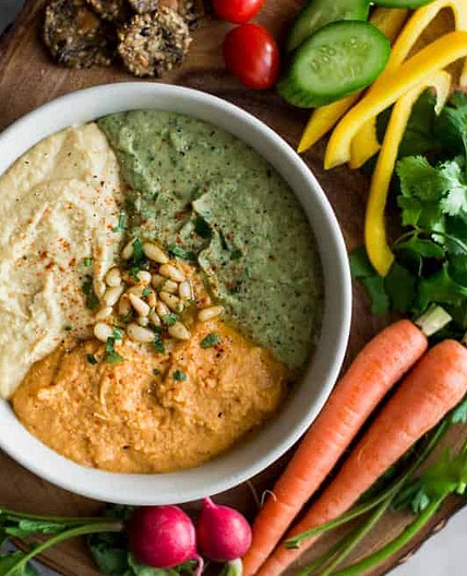Roasted Garlic Hummus