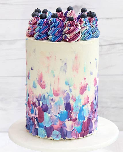 Blueberry Layer Cake