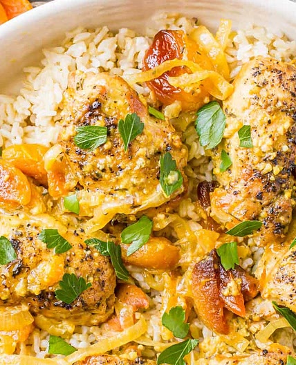 Slow Cooker Apricot Chicken