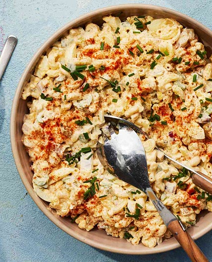 Deviled Egg Pasta Salad