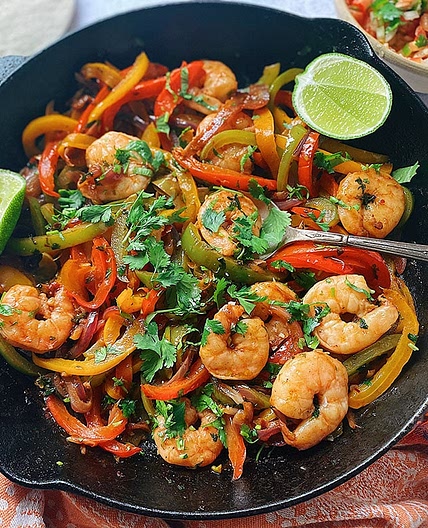 Prawn Fajitas