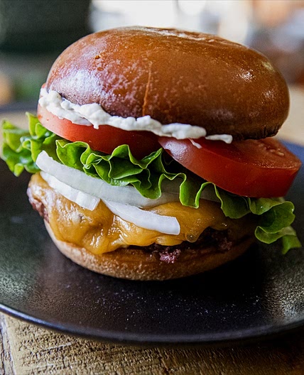 Grilled Bison Burger