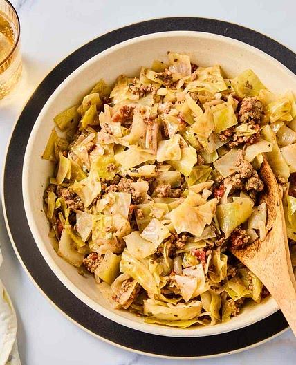 Ground Beef and Cabbage