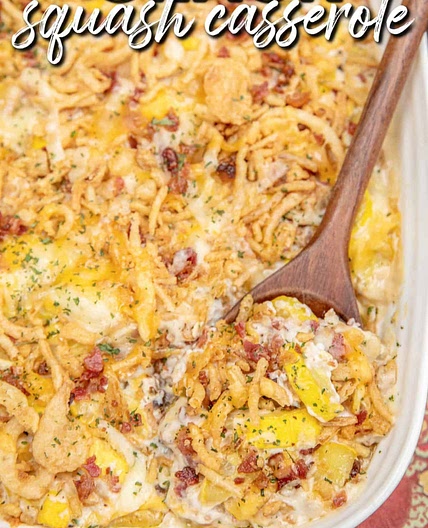 Crack Squash Casserole