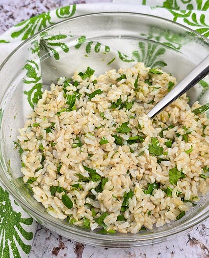 Cilantro Lime Brown Rice