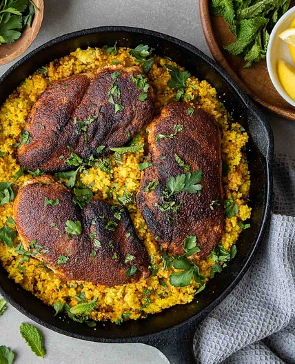 Chicken Couscous Skillet