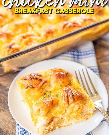Chicken Mini Breakfast Casserole