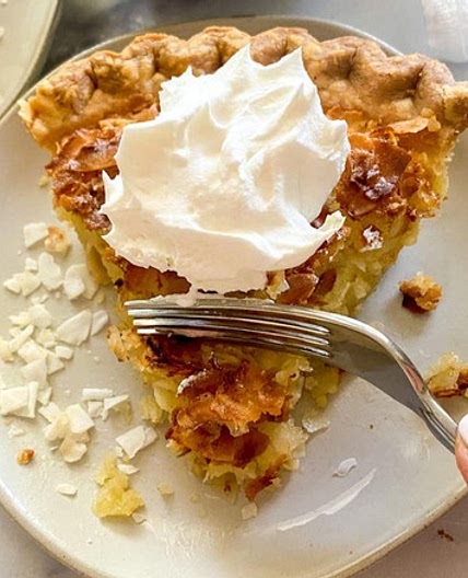 Best Coconut Custard Pie Recipe