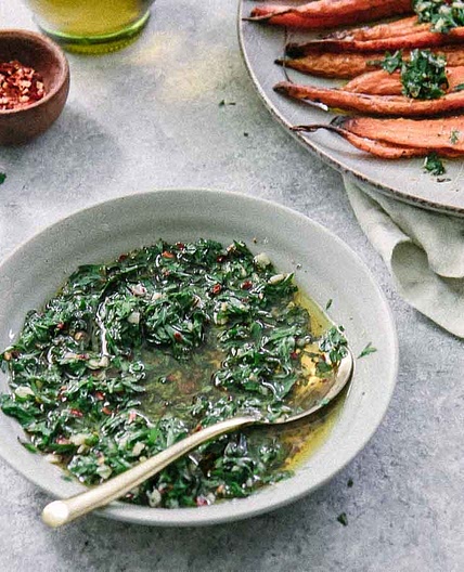 Carrot Top Chimichurri Recipe