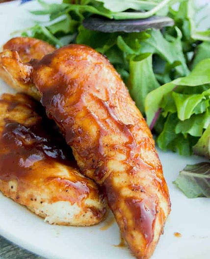Baked BBQ Chicken Tenders