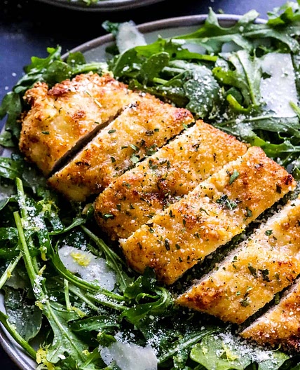 15 Minute Crispy Air-Fryer Breaded Chicken Breast