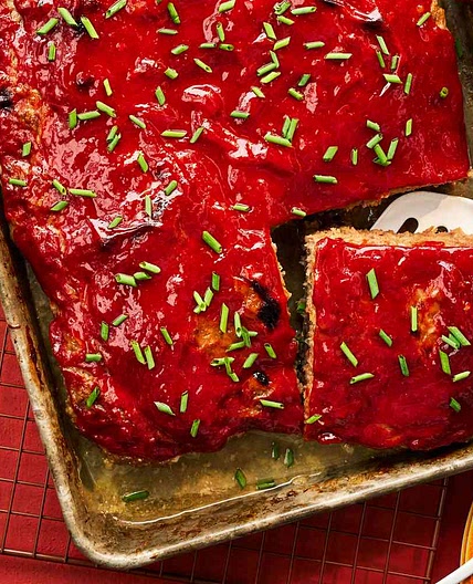Sheet Pan Meatloaf