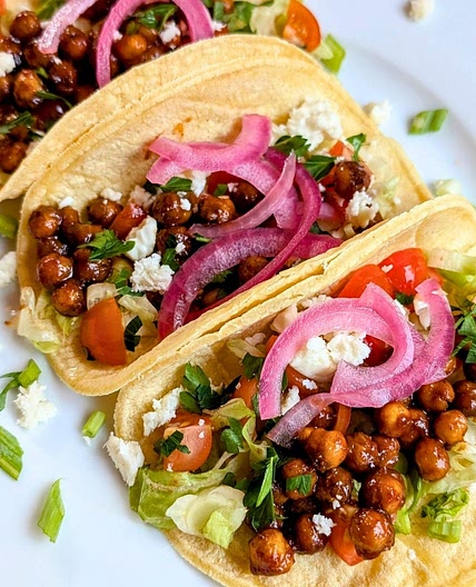 BBQ Chickpea Tacos