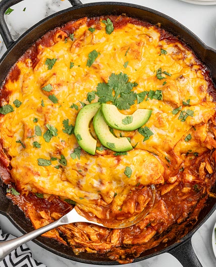 Skillet Enchiladas
