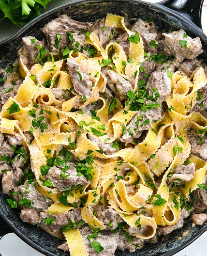 Easy Beef Stroganoff Recipe