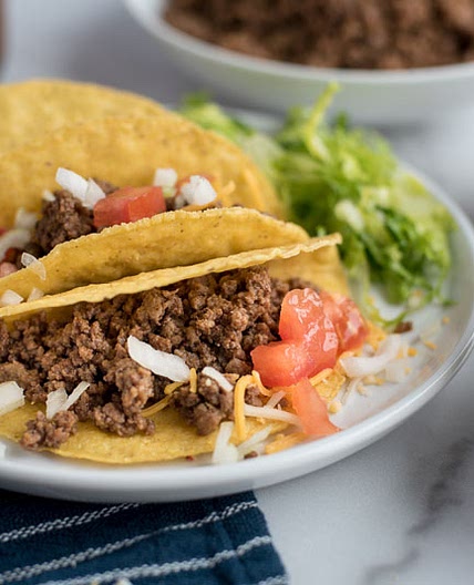 Instant Pot Ground Beef Tacos